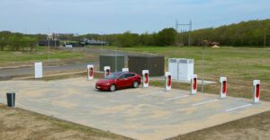 tesla supercharger